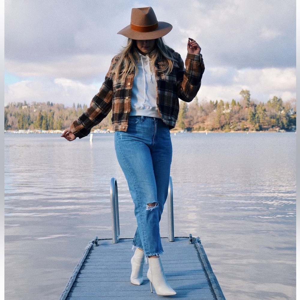 Flying Monkey Distressed Mid Rise Mom Jeans